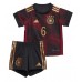 Tyskland Joshua Kimmich #6 Udebanetrøje Børn VM 2022 Kortærmet (+ Korte bukser)